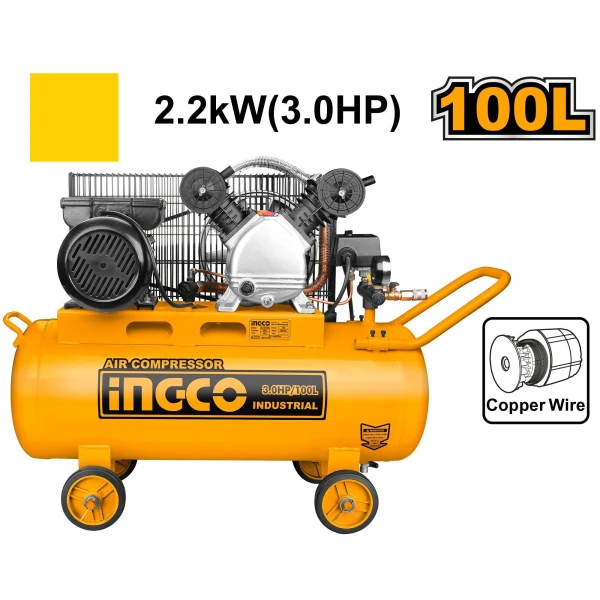 COMPRESOR 100LTS (MOD NUEVO) AC1301008 INGCO SUPER SELECT