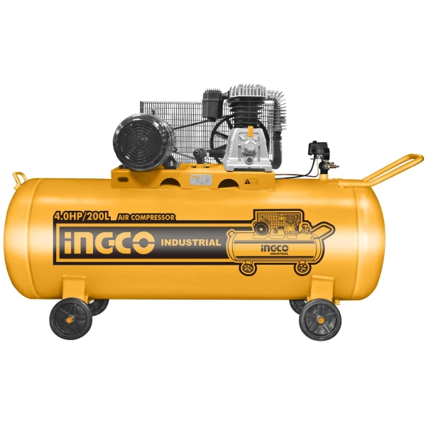 COMPRESOR DE AIRE 200LT 4HP INGCO SUPER SELECT AC402001