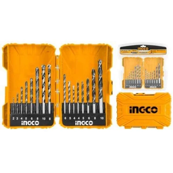 SET 16 MECHAS METAL CONCRETO MADERA INGCO