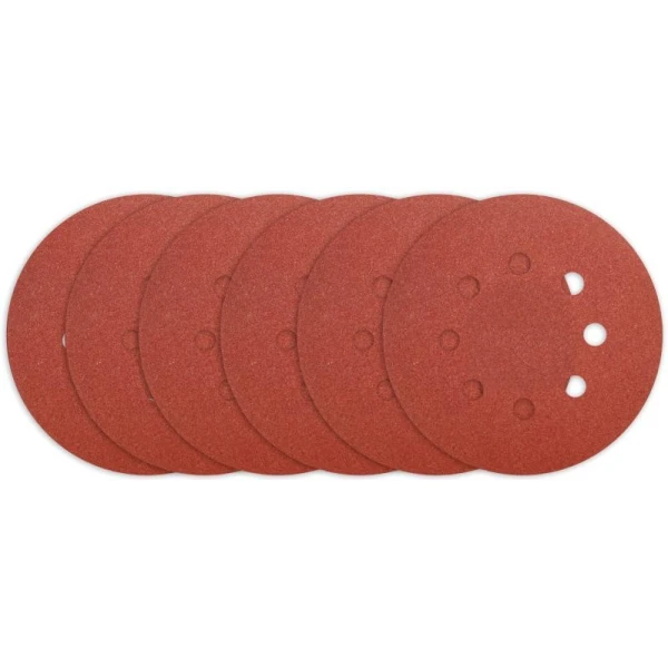 LIJA DISCO VELCRO 125MM CAJA 5 PZAS INGCO AKRS125051 P/ ROTORBITAL