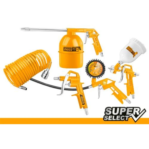 KIT COMPRESOR PLASTICO AKT0053-1 5PCS SUPER SELECT INGCO