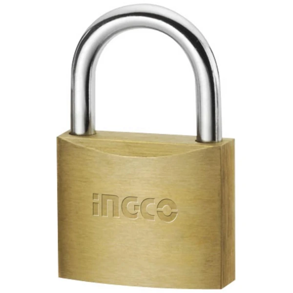 CANDADO BRONCE 60MM INGCO 3 LLAVES DBPL0602