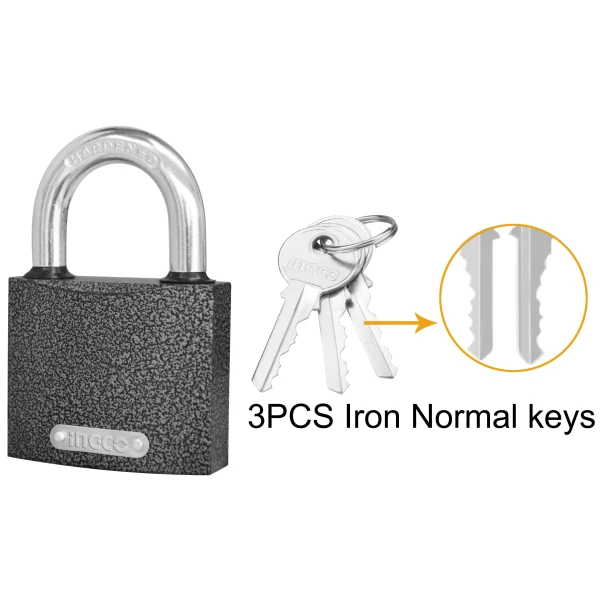 CANDADO HIERRO 75MM INGCO DIPL0701