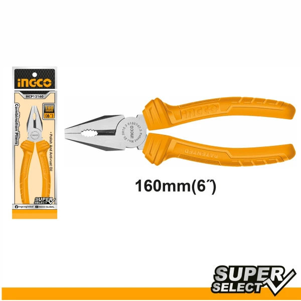 PINZA UNIVERSAL 6" SUPER SELECT INGCO HCP12160
