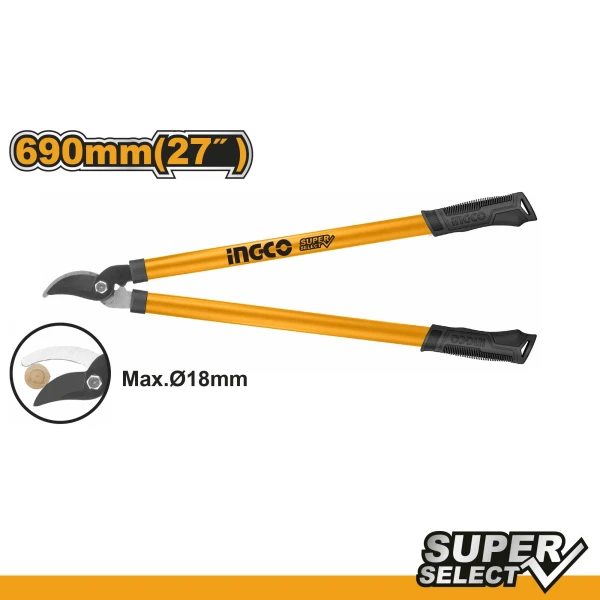 TIJERA DE PODA LARGA 27" SUPER SELECT INGCO HLT72011