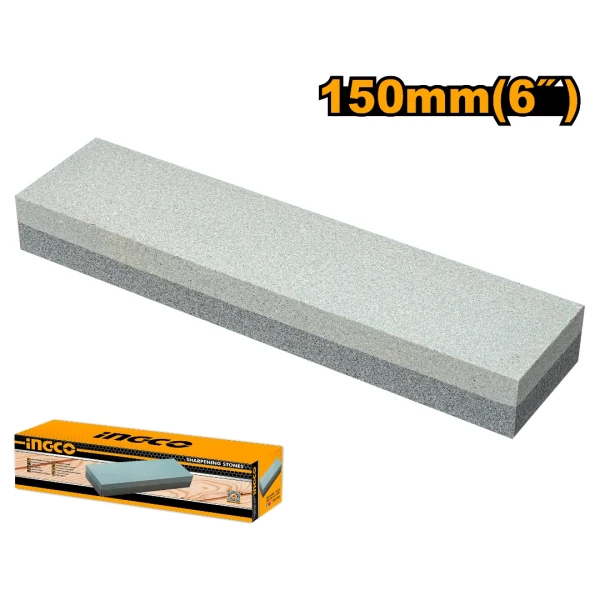 PIEDRA DE AFILAR COMBINADA 150X50X25 MM SPS061501 INGCO