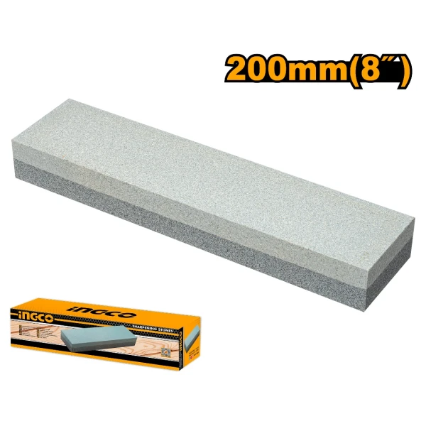 PIEDRA DE AFILAR COMBINADA 200X50X25 MM SPS082002 INGCO