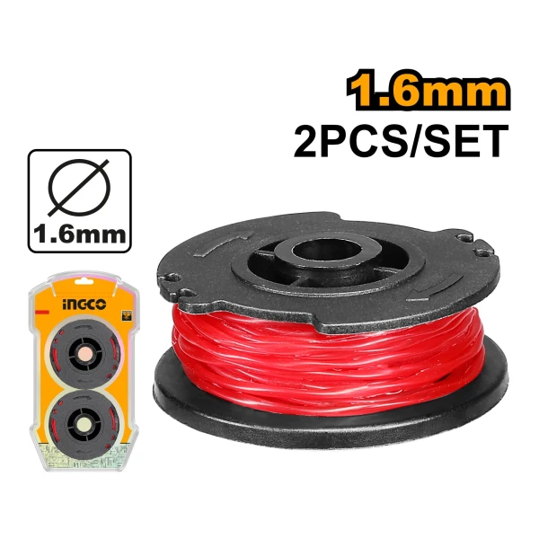 CARRETEL TANZA 1.6MM 5MTS X2 ALS1601 INGCO