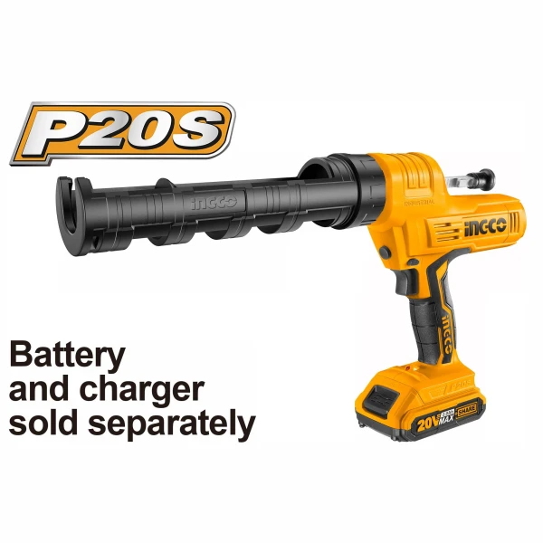 PISTOLA 20V APLICAR SILICONA EN POMO INGCO CCGLI2001