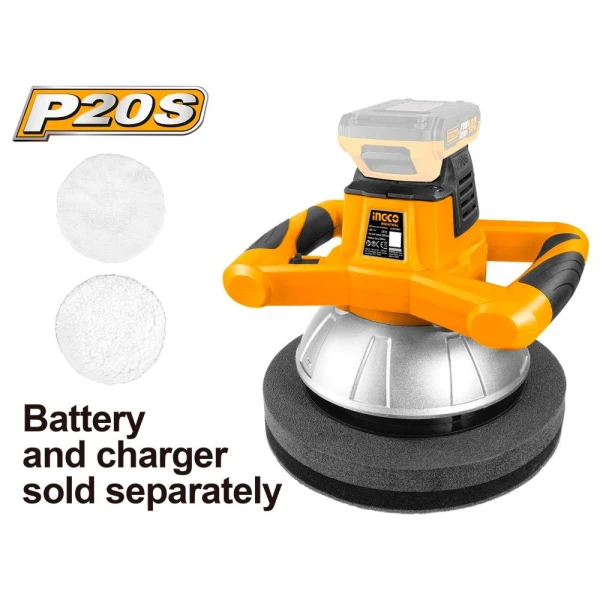 PULIDORA A BATERIA 20V 250MM INGCO COPLI2001 LINEA P20S
