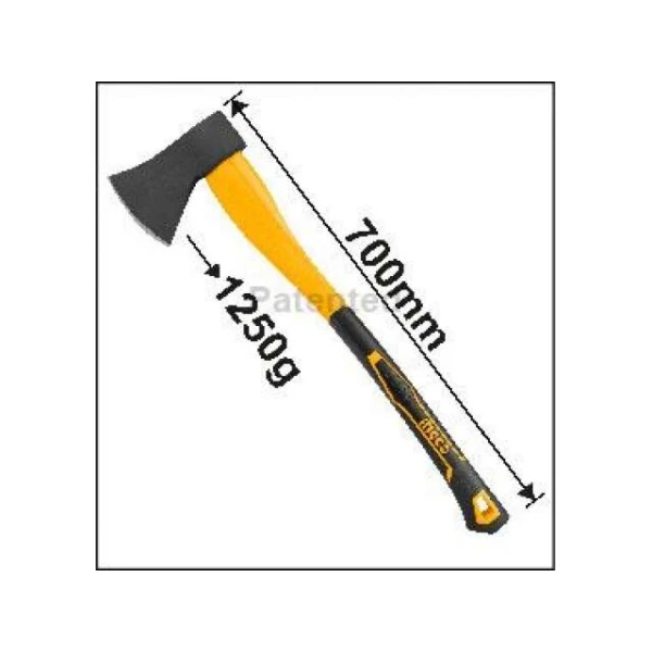 HACHA INGCO DE MANO 1250GR 70CM HAX02012508