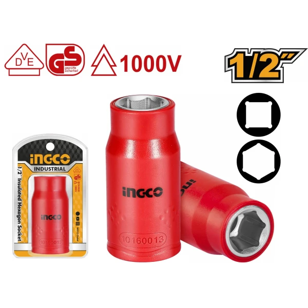 DADO AISLADO 17MM X 1/2" INGCO HIHAST12171