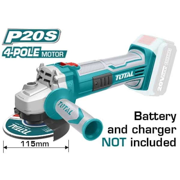 AMOLADORA A BATERIA 115mm 20V SOLA