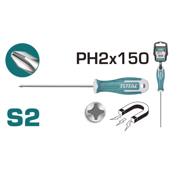 DESTORNILLADOR IMANTADO PH2 X 150
