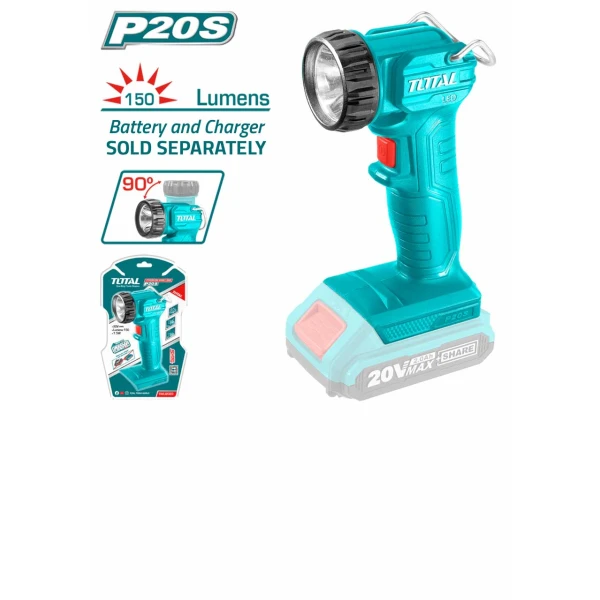 LÁMPARA DE TRABAJO DE IONES DE LITIO