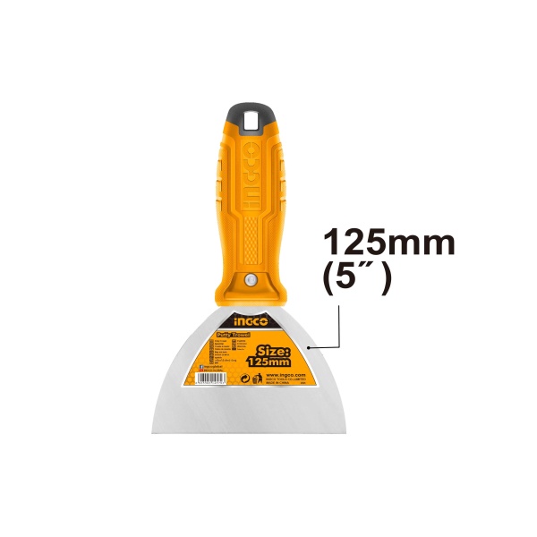 ESPATULA 5" MANGO AMARILLO INGCO HPUT6860125